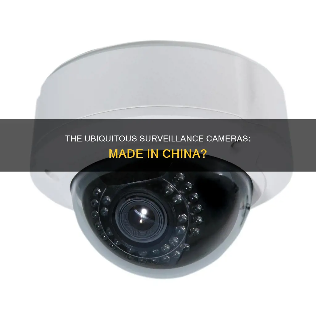 are all surveillance cameras made in china