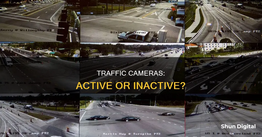 are all traffic cameras active