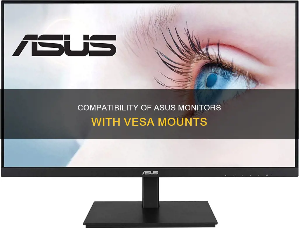 are asus monitors vesa compatible