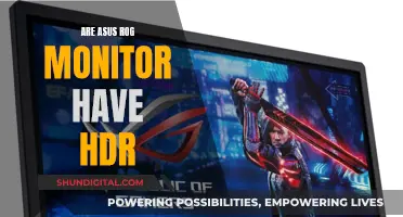 Asus ROG Monitors: Unlocking HDR Performance