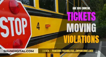 Bus Camera Tickets: Moving Violations or Not?