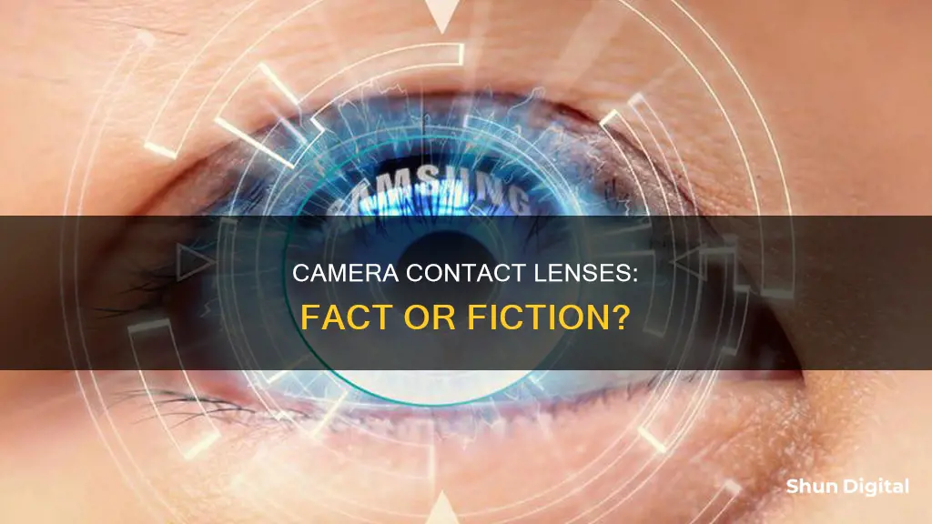 are camera contact lenses real