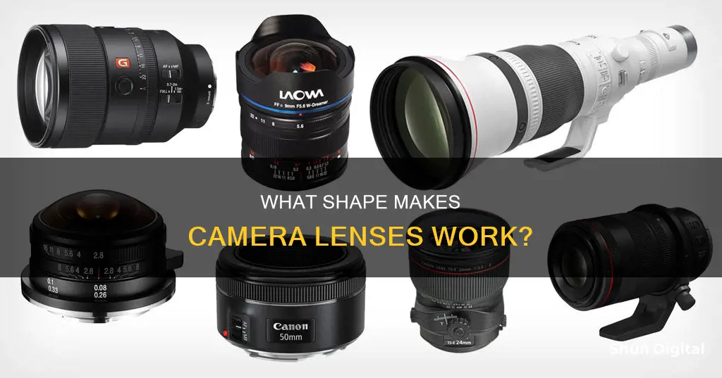 are camera lenses concave or convex