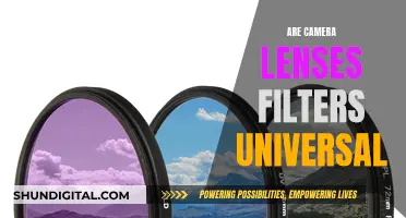 Camera Lenses: Are Their Filters Universal?