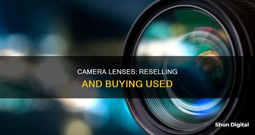 are camera lenses resellable