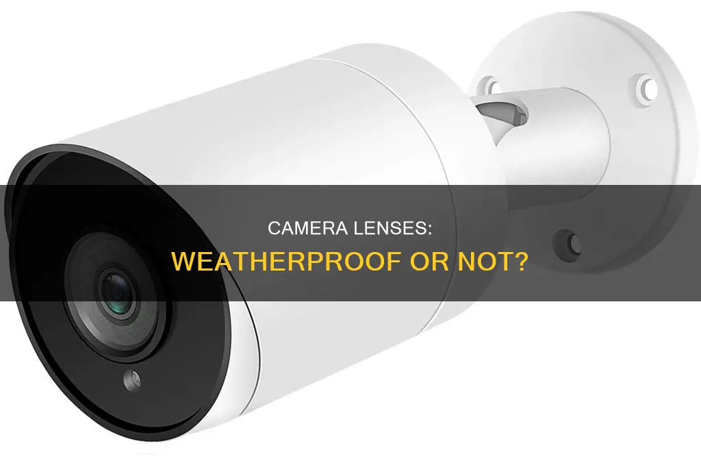 are camera lenses weatherproof