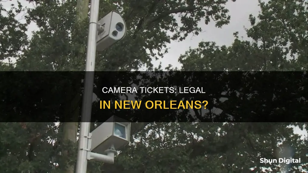 are camera tickets legal in new orleans