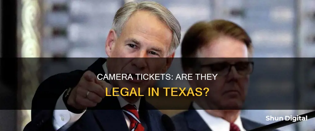 are camera tickets legal in Texas