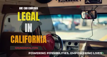 Car Cameras in California: Are They Legal?