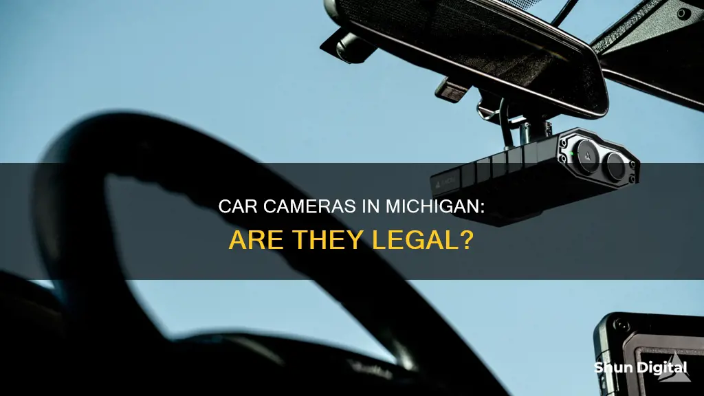 are car cameras legal in Michigan