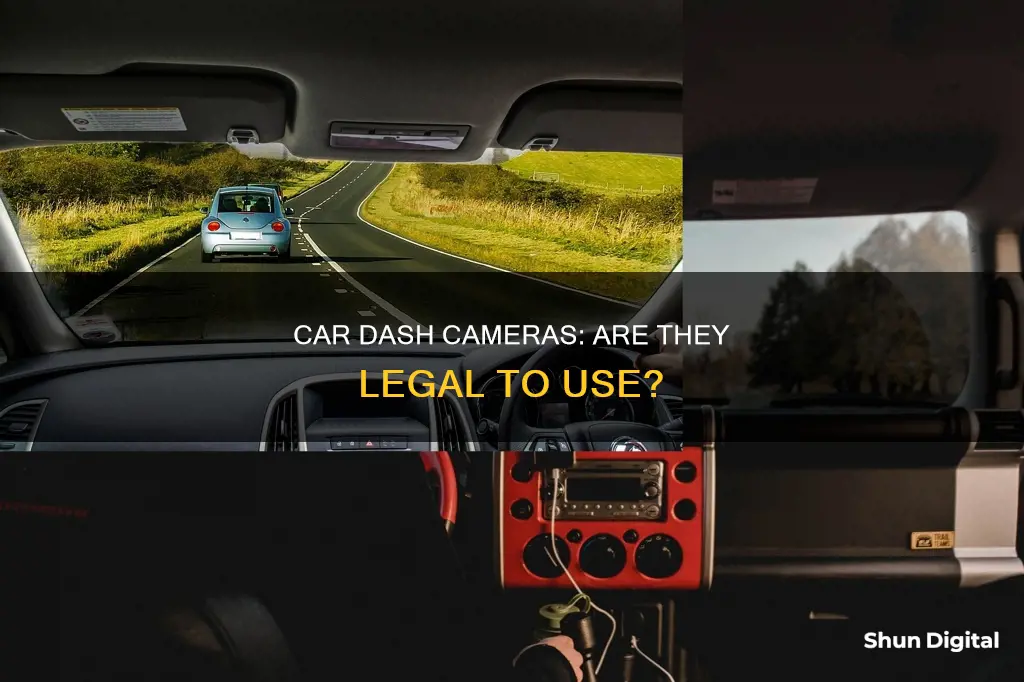 are car dash cameras legal