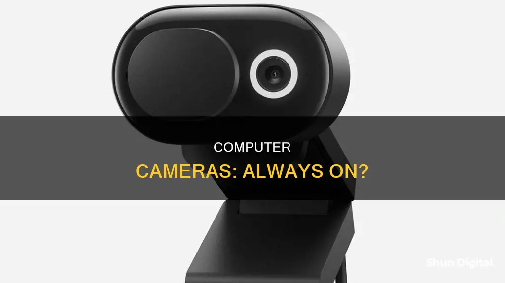 are computer cameras always on