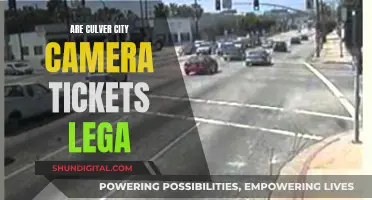 Culver City Camera Tickets: Legality and Your Rights