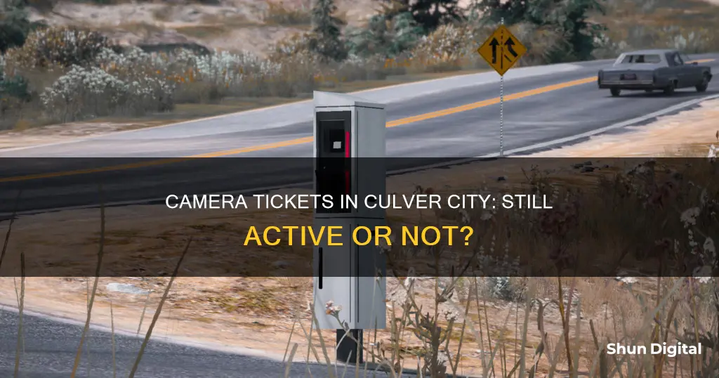 are culver city camera tickets still active