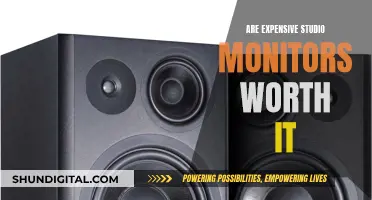 Studio Monitors: Price vs. Performance