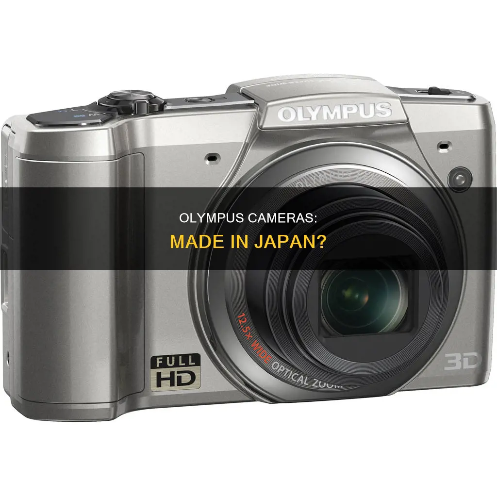 are olympus cameras made in japan