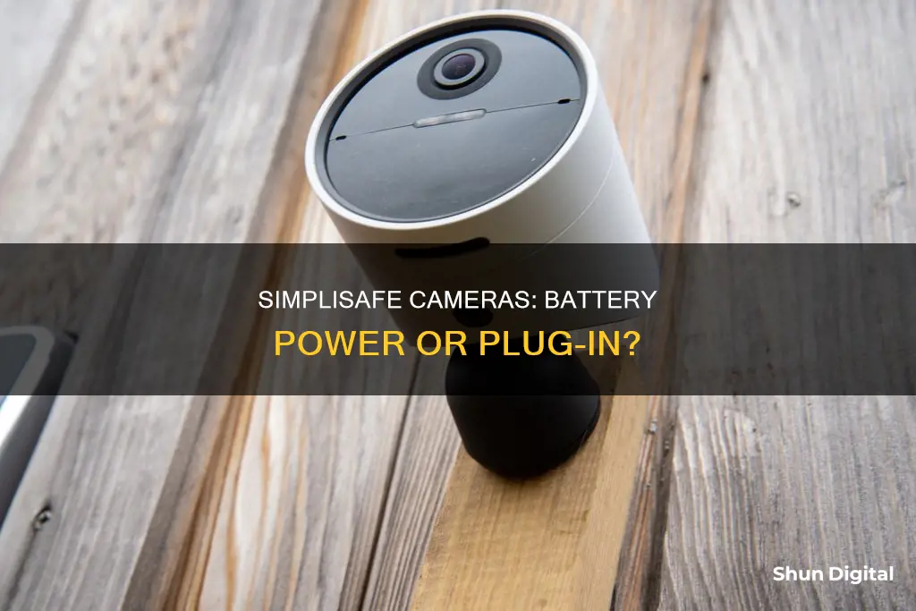 are simplisafe cameras battery powered