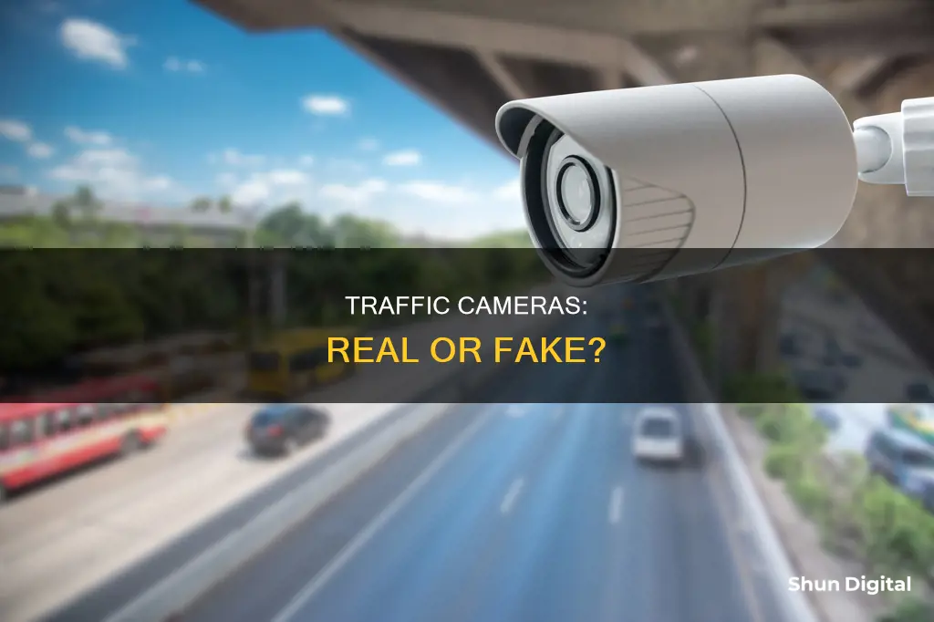 are some traffic cameras fake