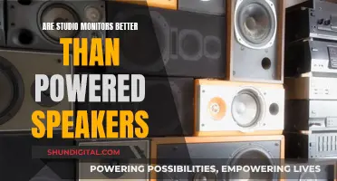 Studio Monitors vs Powered Speakers: Which Sounds Better?