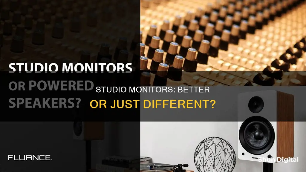 are studio monitors better