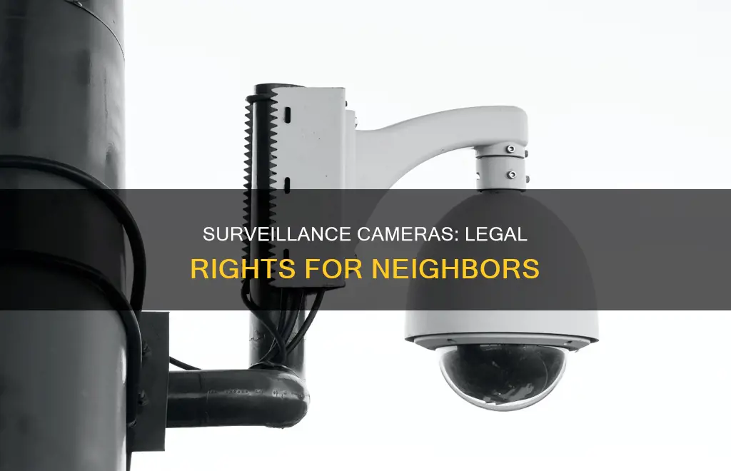 are surveilance cameras legal neighbor