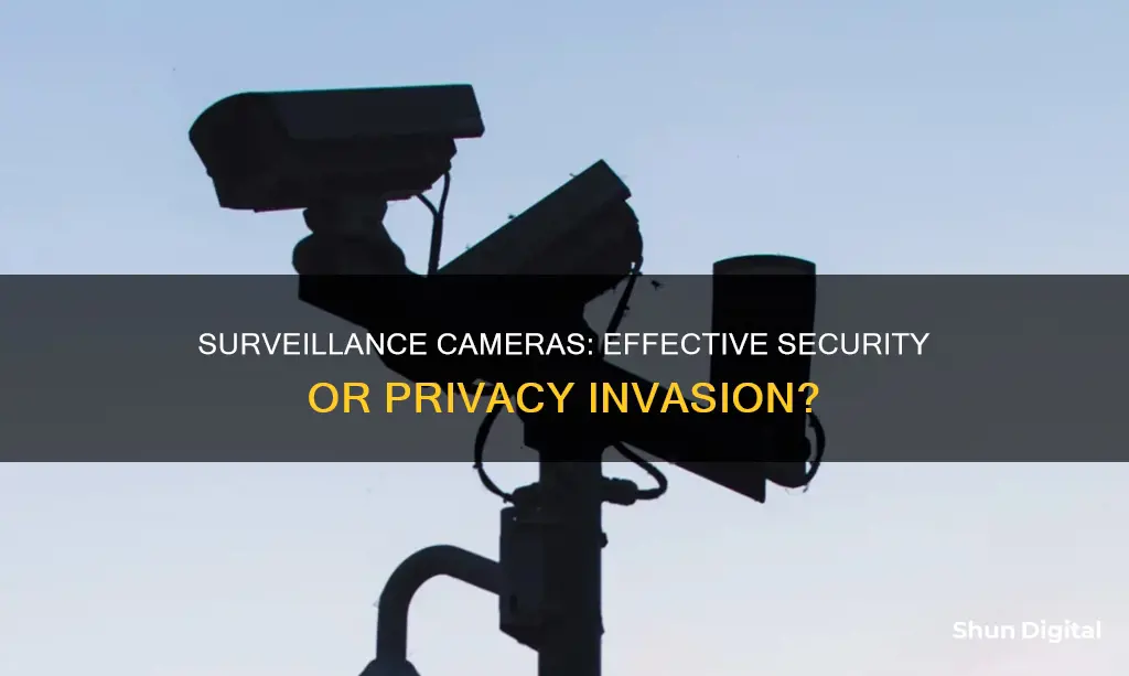 are surveillance cameras effective