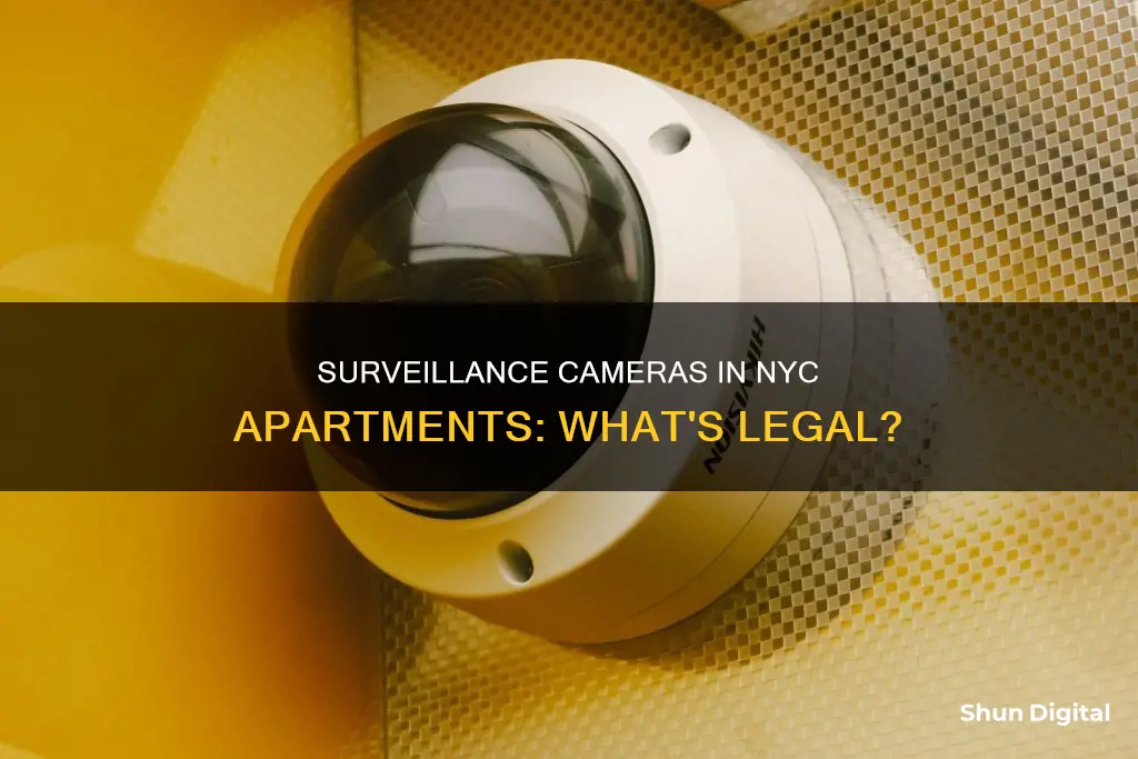 are surveillance cameras legal in nyc apartments