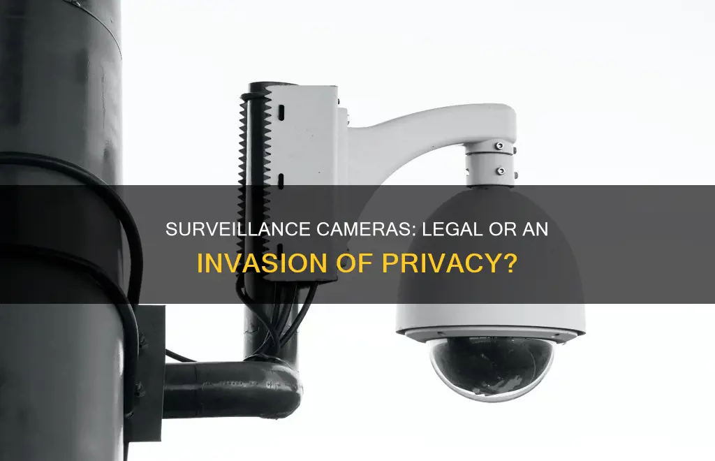 are surveillance cameras legal