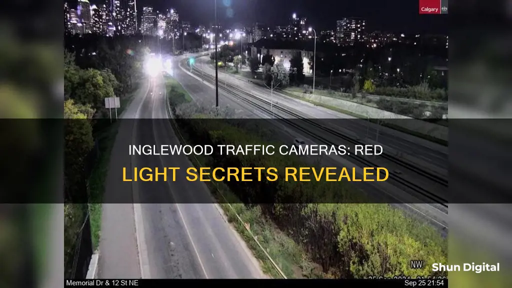 are there any red loght traffic cameras in inglewood