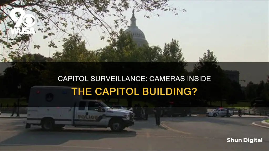 are there surveillance cameras in the capitol building