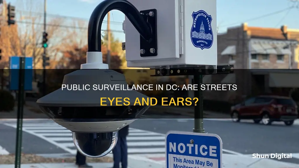 are there surveillance cameras on public dc streets