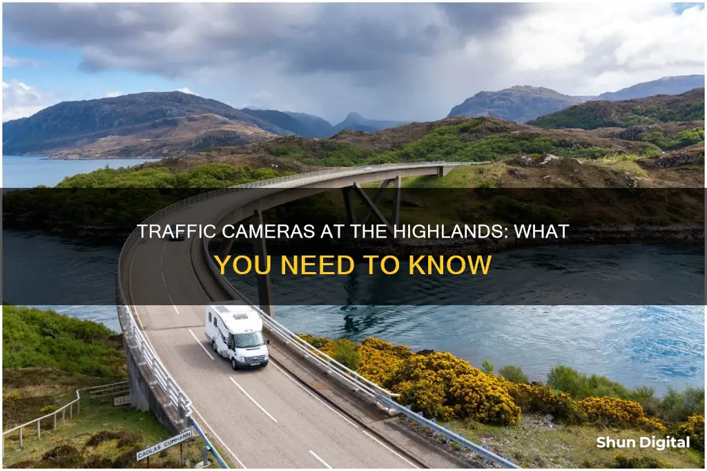 are there traffic cameras at the highlands