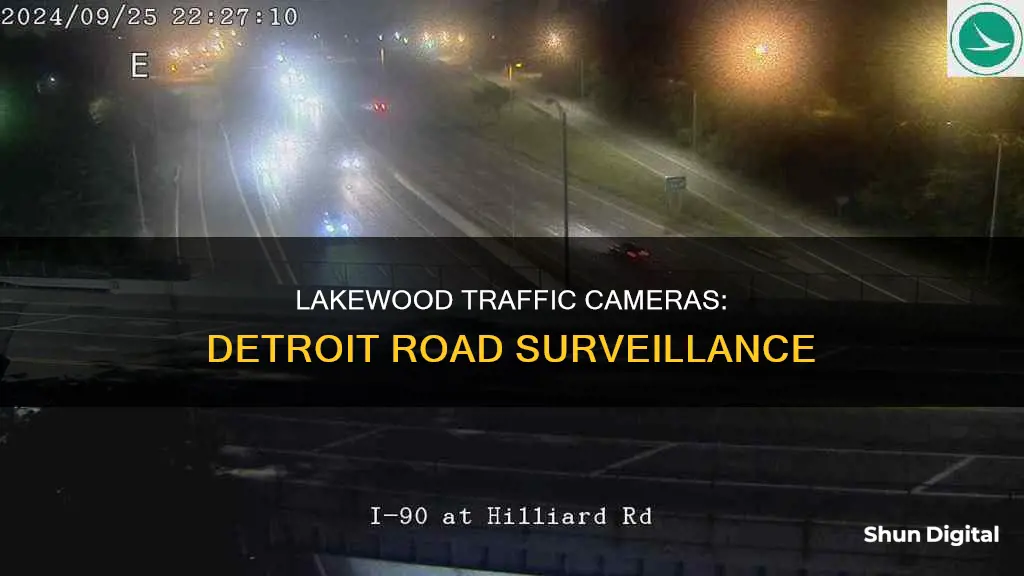 are there traffic cameras on detroit road in lakewood ohio