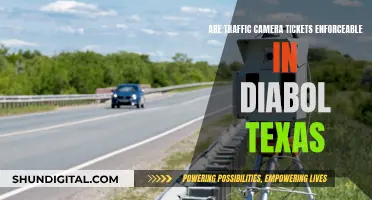 Traffic Camera Tickets in Diabol Texas: Enforceable or Not?