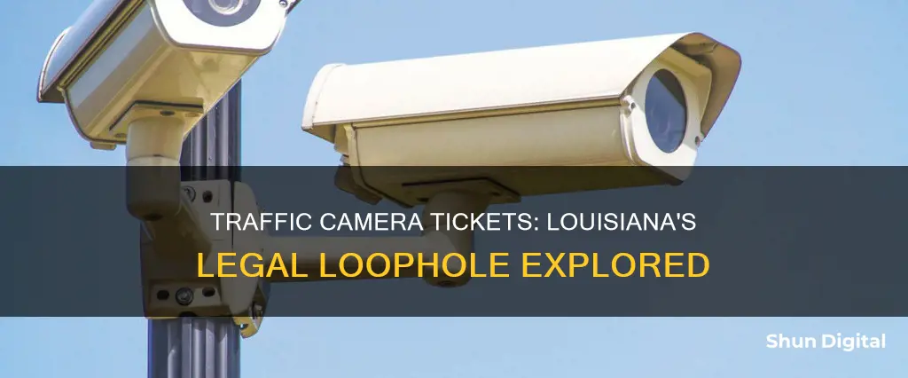 are traffic camera tickets legal in louisiana