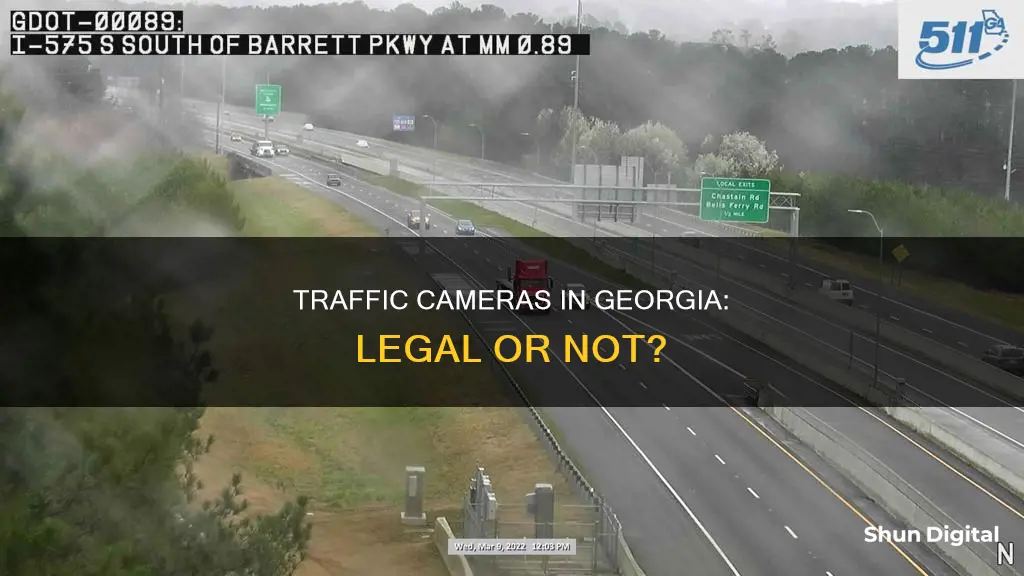 are traffic cameras illegal in Georgia