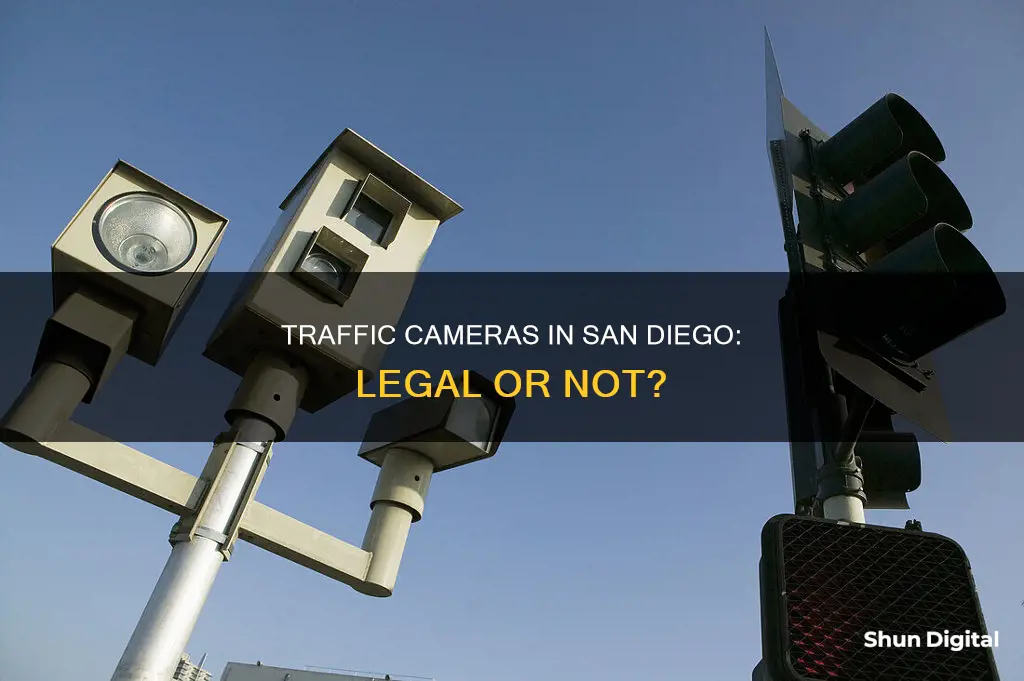 are traffic cameras illegal in san diego county