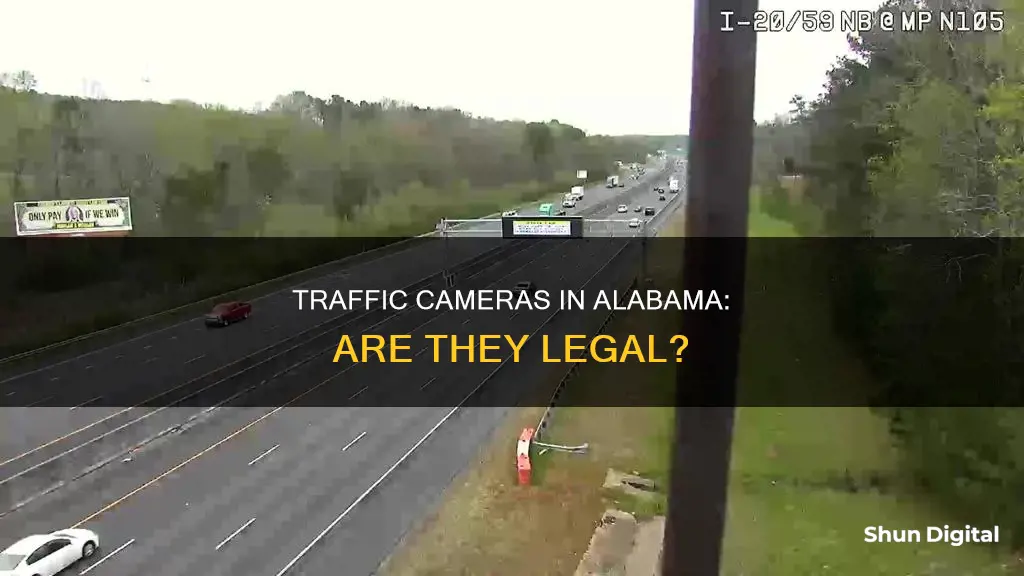 are traffic cameras legal in alabama