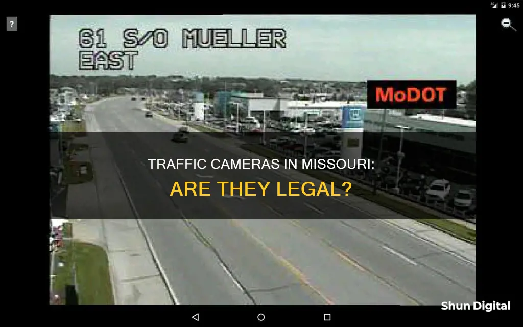 are traffic cameras legal in Missouri