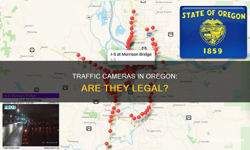 are traffic cameras legal in Oregon