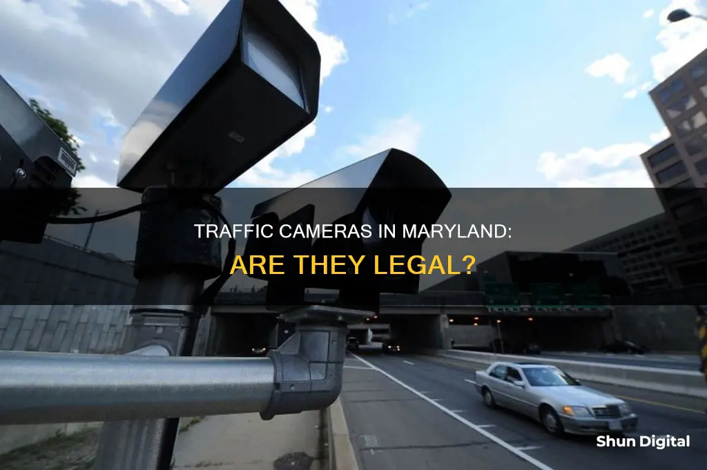 are traffic camers in maryland legal