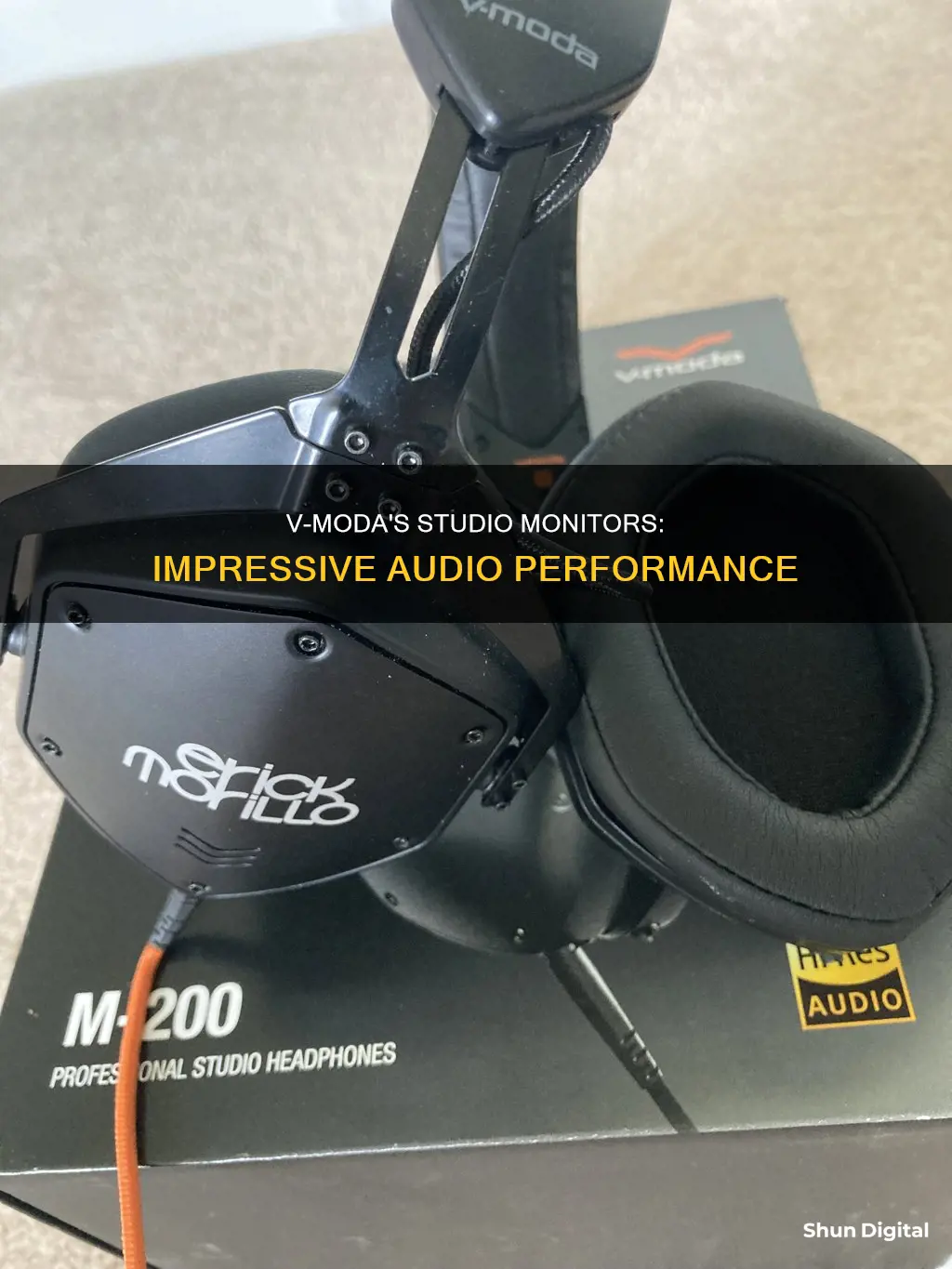 are v modas studio monitors