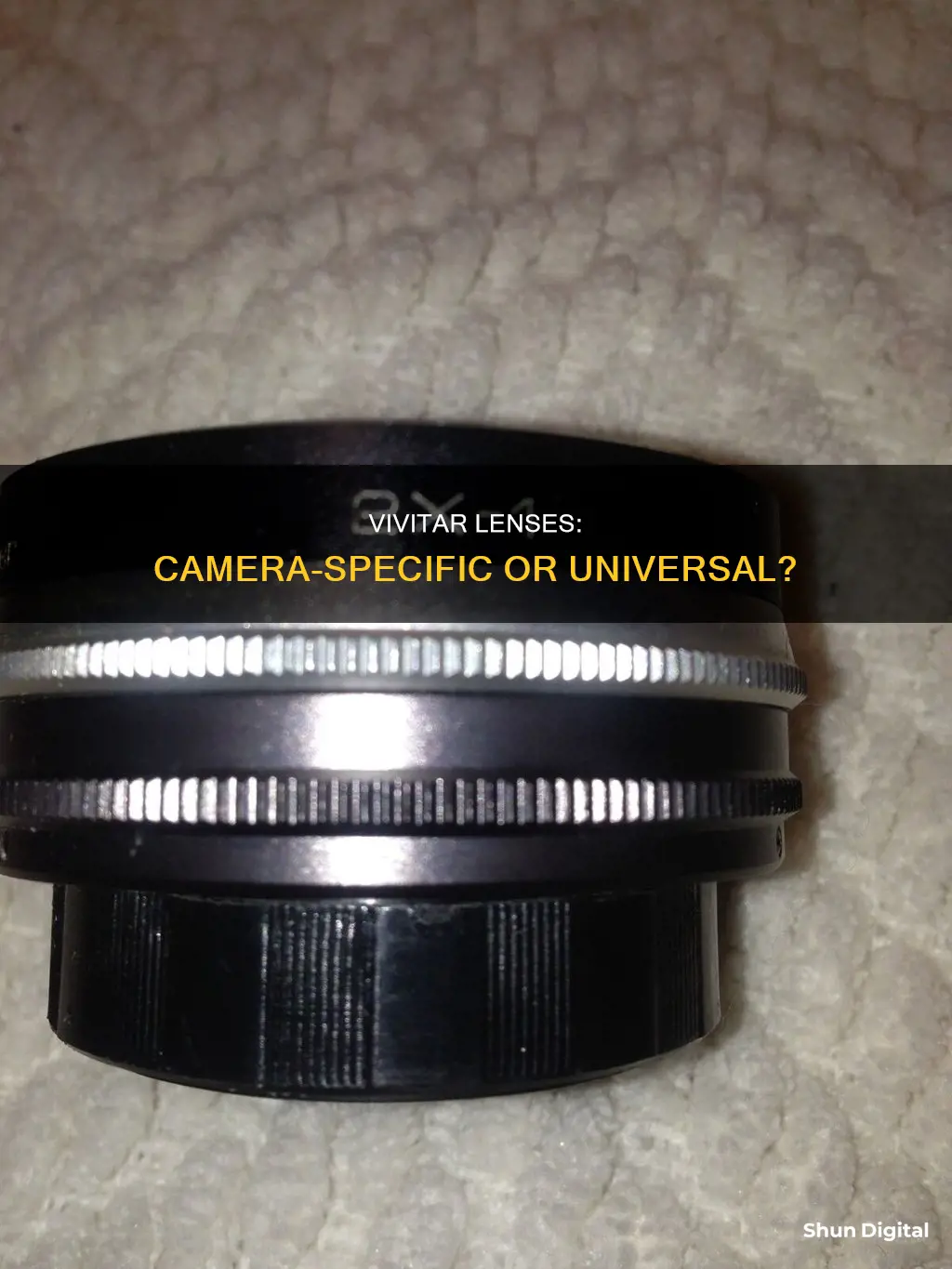 are vivitar lenses made for specific cameras