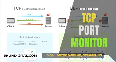 Troubleshooting TCP Port Monitor Absence