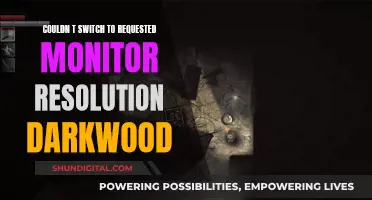 Fixing Darkwood's Monitor Resolution Switch Issue