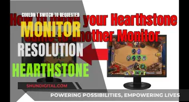 Hearthstone Monitor Resolution Fix: Switch Requested