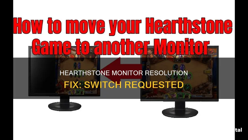 couldn t switch to requested monitor resolution hearthstone