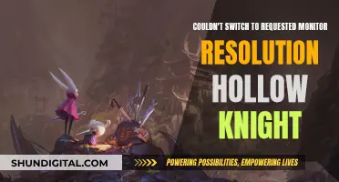 Fixing Hollow Knight's Monitor Resolution Switch Issue