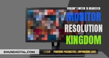 Troubleshooting Kingdom's Monitor Resolution Switch Issue