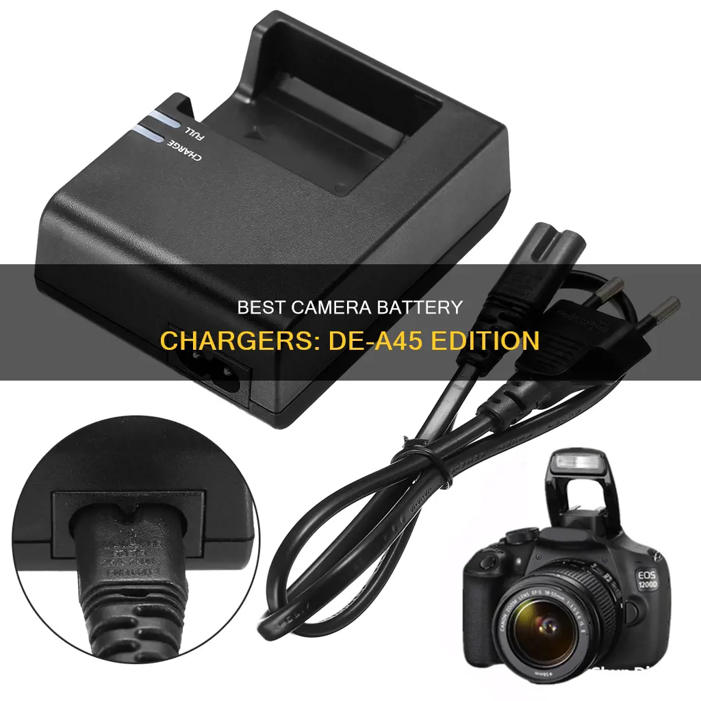 de-a45 battery charger what camera